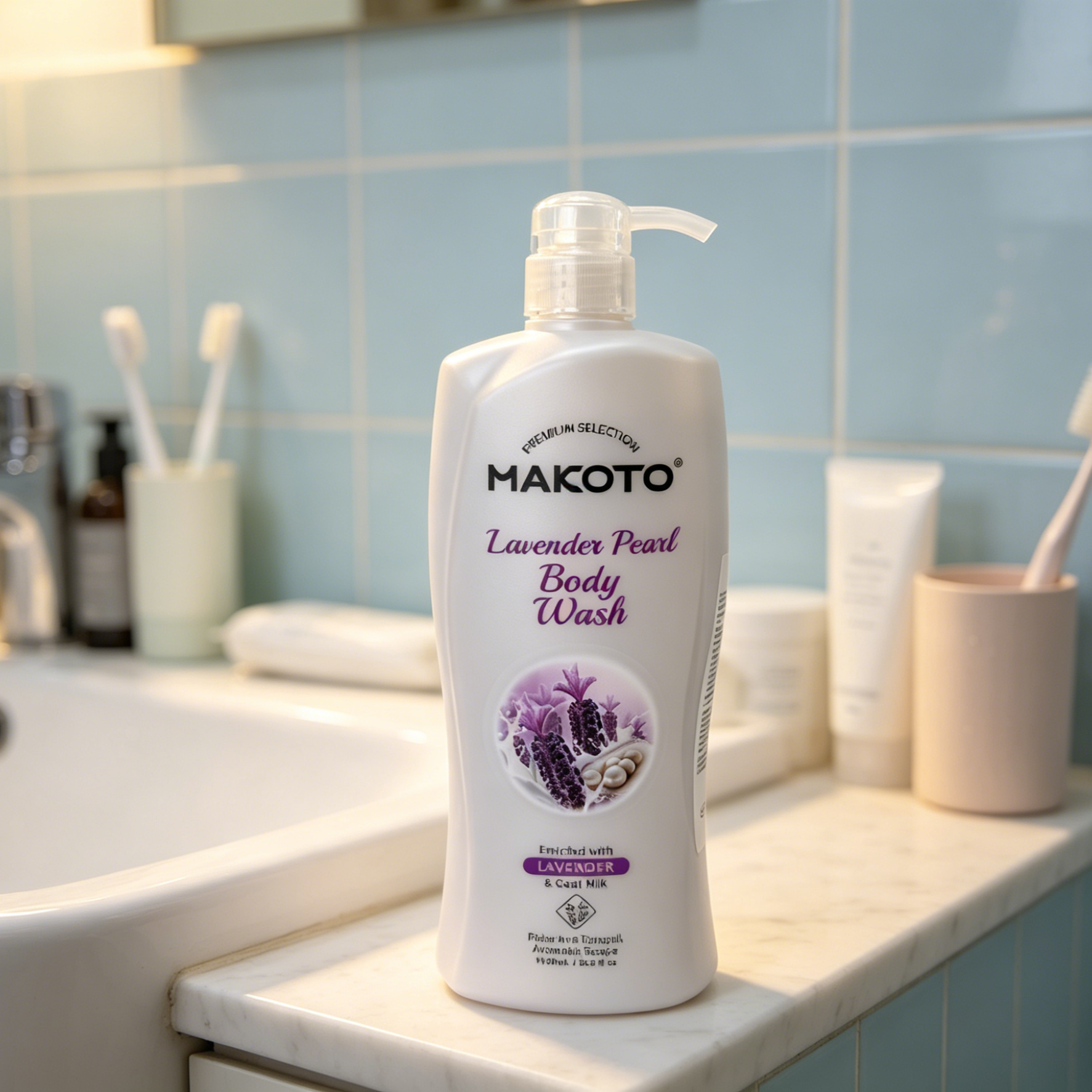 MAKOTO Lavender Body Wash | Moisturizing & Smoothing for Dry Skin 1150ml