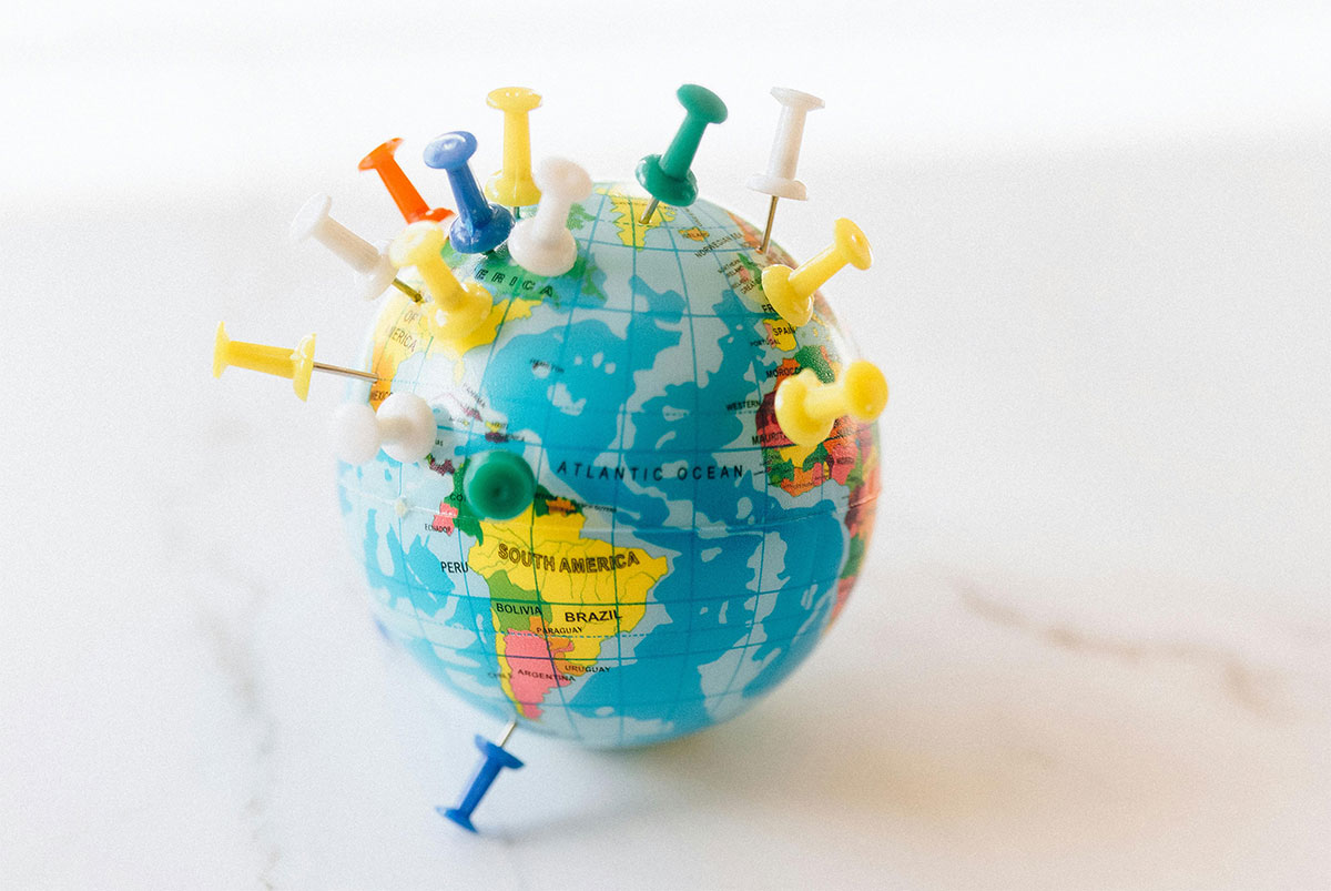 World Map Distribution