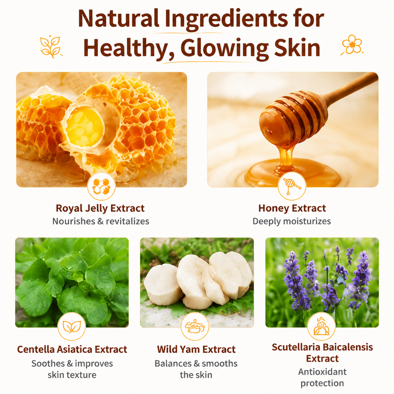 Lěivy Royal Jelly Body Scrub, Exfoliates & Nourishes for Dry Skin, Helps Reduce Chicken Skin Bumps, Deep Cleansing, 250g / 8.8 oz