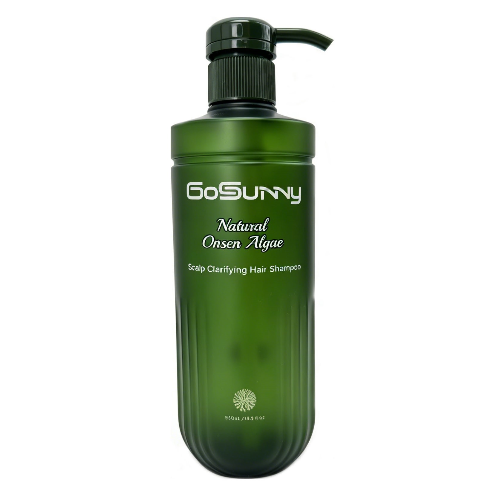 GoSunny Natural Onsen Algae Scalp Clarifying Hair Shampoo 16.9 FL OZ / 500 ML