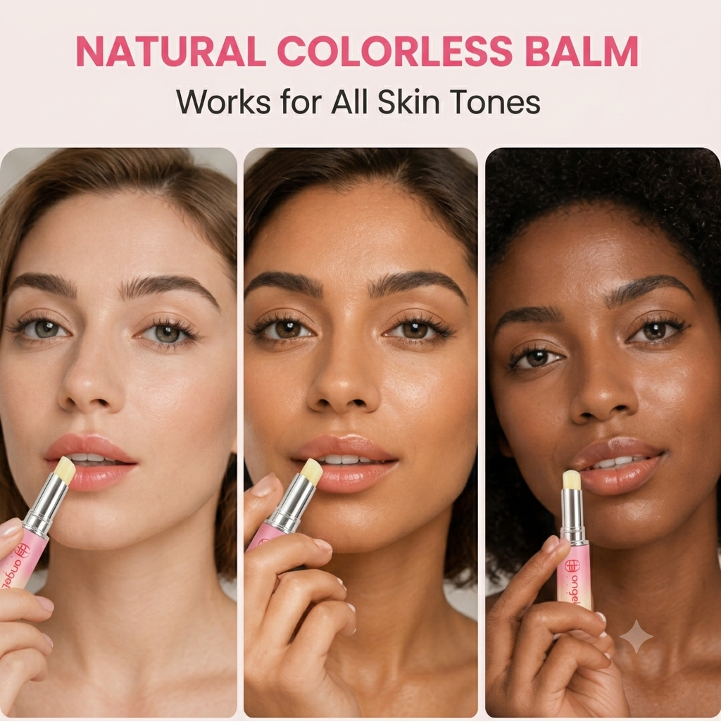 Angelyn Squalane Lip Balm, Deep Moisturizing Lip Treatment, Hydrating & Repairing Lip Care for Dry Cracked Lips, 0.05 oz (1.5 g)